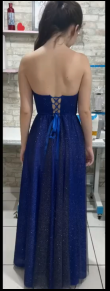 Robe de soirée avec jupe godet : Coupe et couture faciles DIY