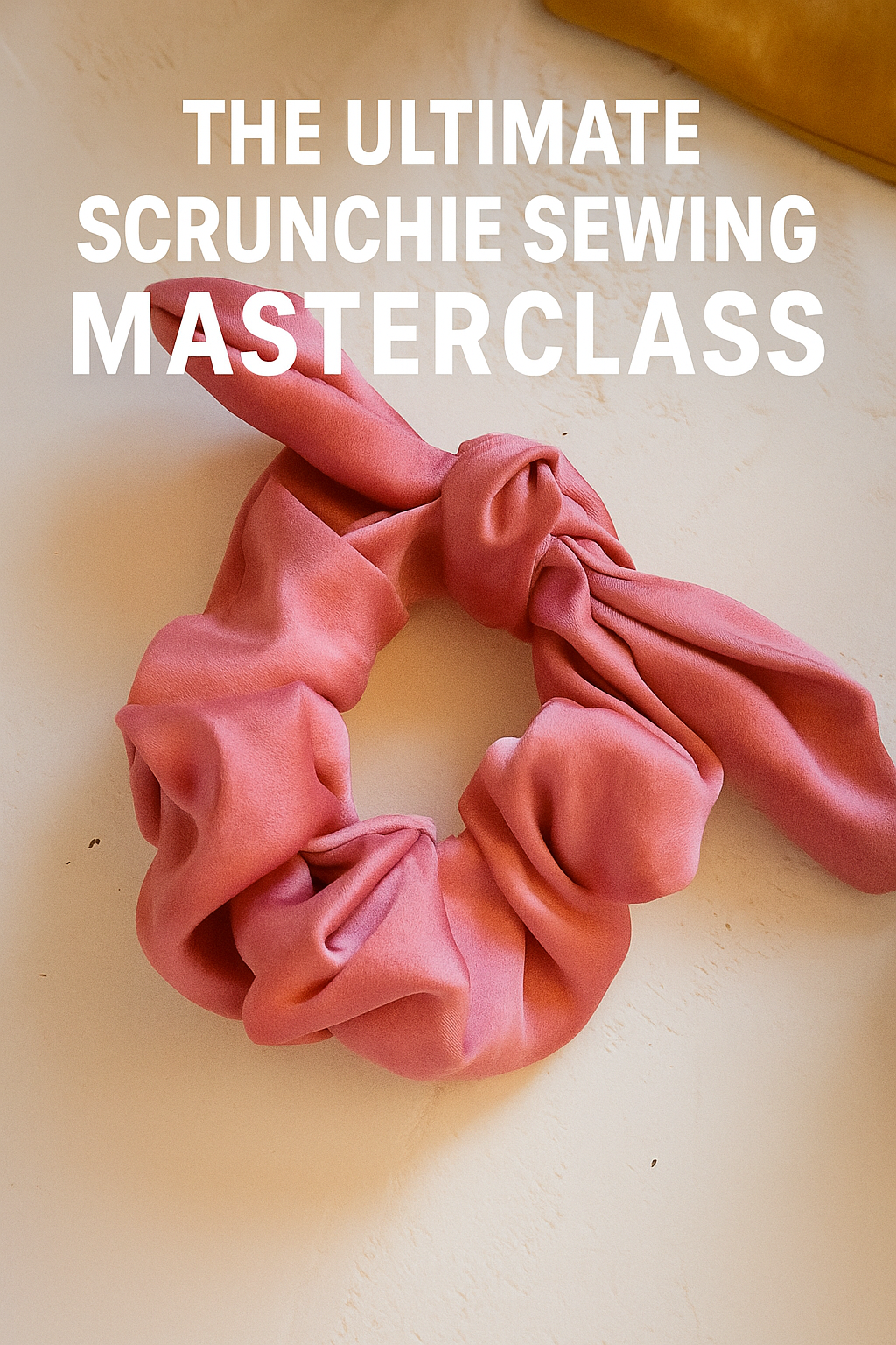 The Ultimate Scrunchie Sewing Masterclass